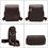 Thumbnail: Fashion Brand Messenger Bags Quality PU Leather Shoulder Bag Crossbody Bag