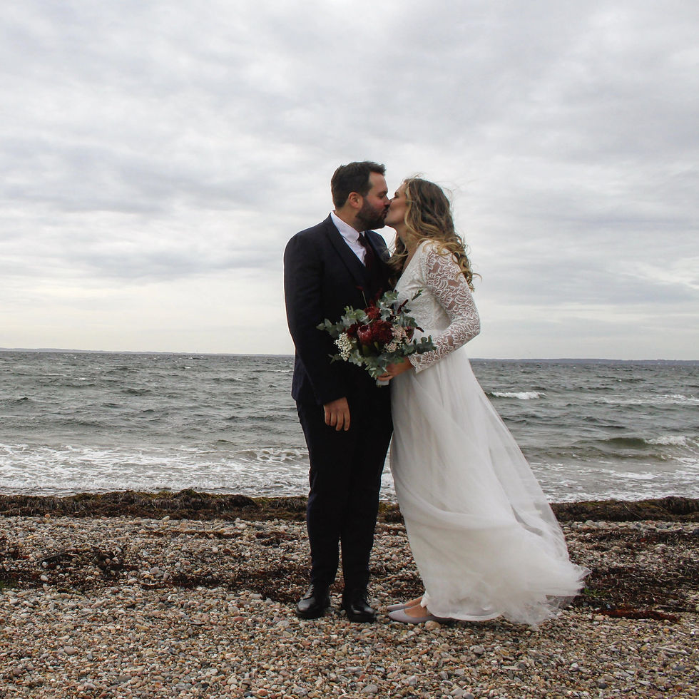 Thumbnail: Ivory Tulle & Lace  Maxi Dress #1125