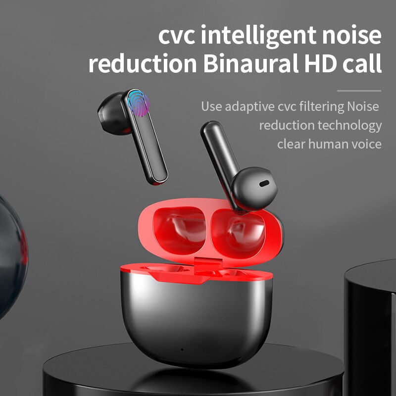 Thumbnail: Waterproof Noise Cancelling Music Headset for Huawei Iphone Xiaomi Bluetooth