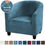 Thumbnail: Plush Elastic Club Tub Couch Cover Single Seat Armchair Chair Cover Protector