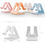 Thumbnail: Universal Desk Holder Tablet Mobile Phone Holder With Shock-Proof Silicone Pad