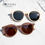 Thumbnail: Retro Round Polarized Kids Sun Glasses Ray Cut Brand Designer Female Shades