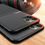 Thumbnail: Car Magetic Leather Texture Case for iPhone 12 Pro Max 8 Plus Ultra-Thin Soft