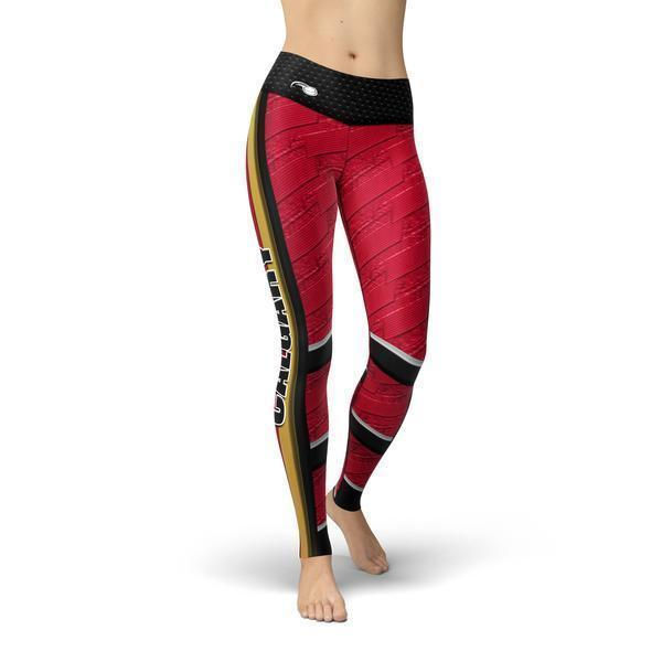 Thumbnail: Beverly Calgary Hockey Legging
