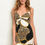 Thumbnail: Black Leopard Print Dress