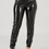 Thumbnail: Latex Faux Pu Leather Pants Trousers Push Up High Waist Skinny Pants Pencil