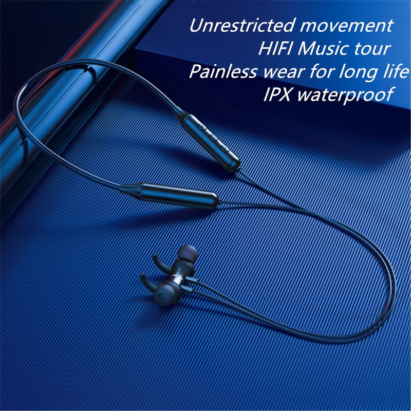 Thumbnail: TWS DD9 Wireless Bluetooth Magnetic Sports Running Headset IPX5 Waterproof