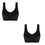Thumbnail: Seamless Bra No Pad Brassiere Bra Vest Wireless Active Bra Women Big Size