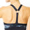 Thumbnail: Veloso Supplex Sports Bra With Mesh Trim
