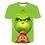 Sličica: 3D Printed T-Shirt Movie Green Grinch T-Shirt Top Fashion Cute Animal Pattern