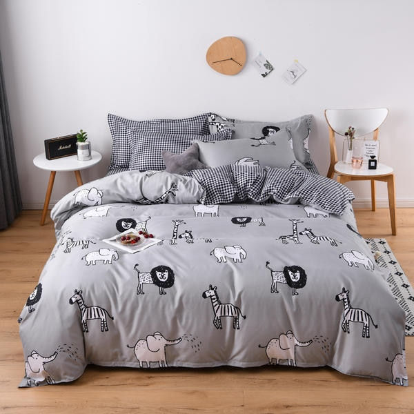 Thumbnail: Solstice Home Textile Cartoon Polar Bear Bedding Sets Children's Beddingset