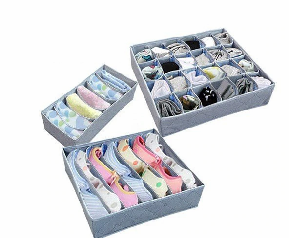 Thumbnail: 24/7/6 Organizer Bra Storage Wardrobe Organizer Storage  Bag Underwear