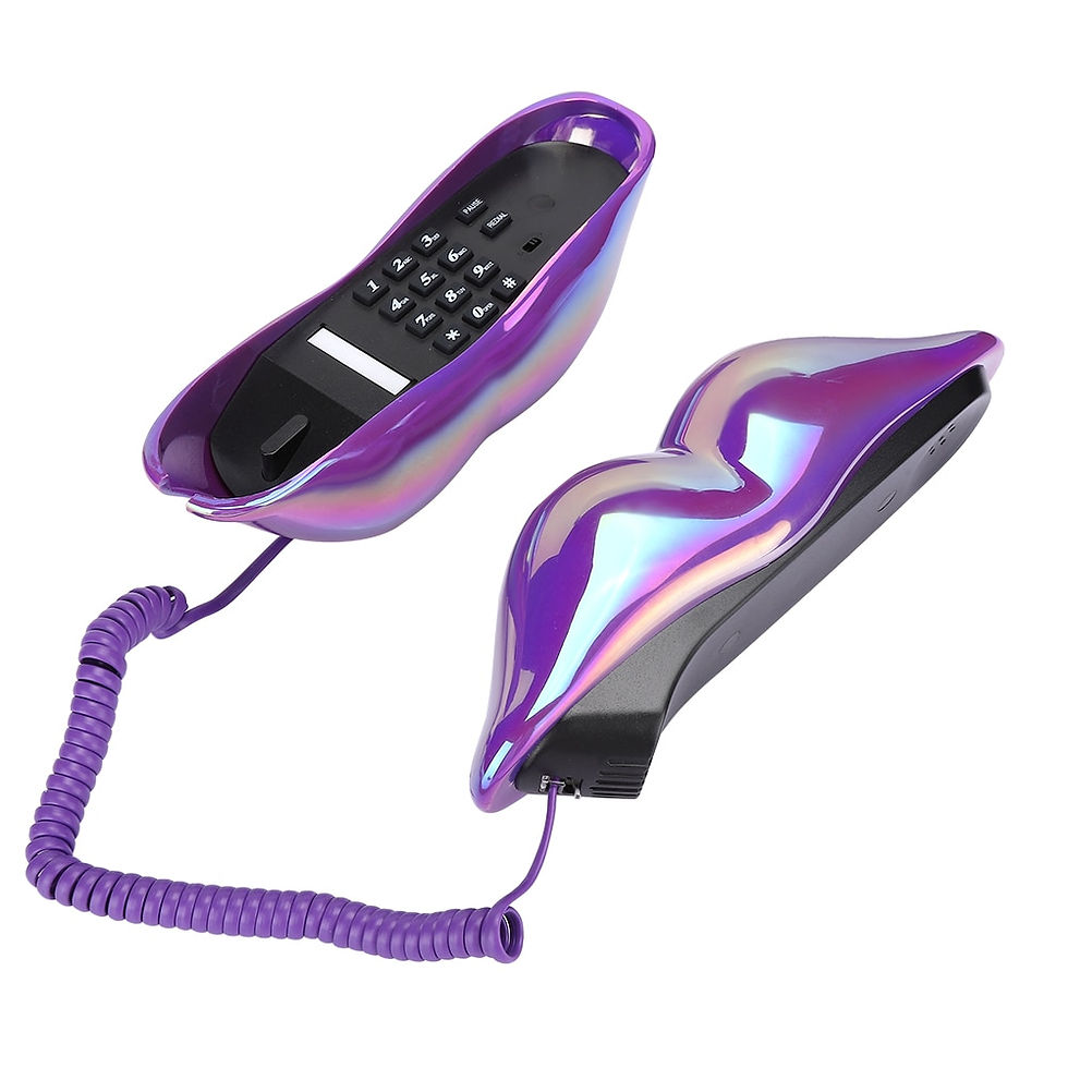 Thumbnail: Creative Lips Telephone Electroplate