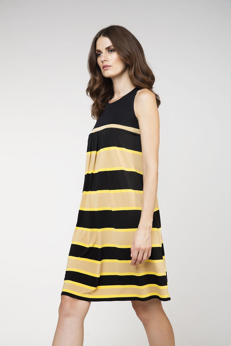 Thumbnail: Sleeveless Striped Dress