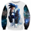 Thumbnail: PLstar Cosmos  Mens Sweatshirt Anime Kid Goku and Master Roshi 3d Printed Unisex