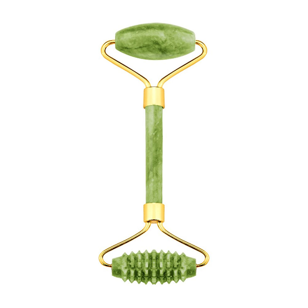 Thumbnail: US Jade Roller Massager for Face Roller Gua Sha Set Jade Stone Body