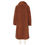 Thumbnail: Khaki Teddy Long Coat  Outfits Warm Long Jacket Long Sleeve Turn-Down Collar