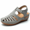 Thumbnail: Women Sandals New Summer Shoes Woman Plus Size 44 Heels Sandals for Wedges