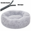Thumbnail: Thick Cutton Round Dog Bed Super Soft Long Plush Pet Cat Mat