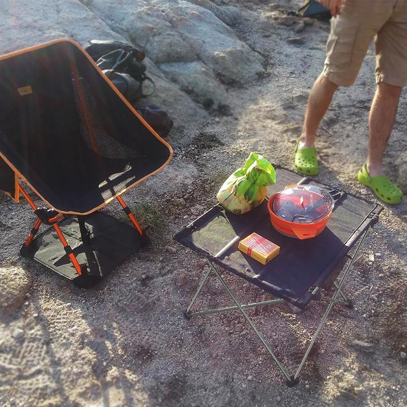 Thumbnail: Outdoor Camping Table Portable Foldable Desk Furniture Computer Bed Ultralight