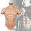 Thumbnail: Realistic Silicone Muscle Men's Modeling Props Silicone Vest Muscle Enhancer