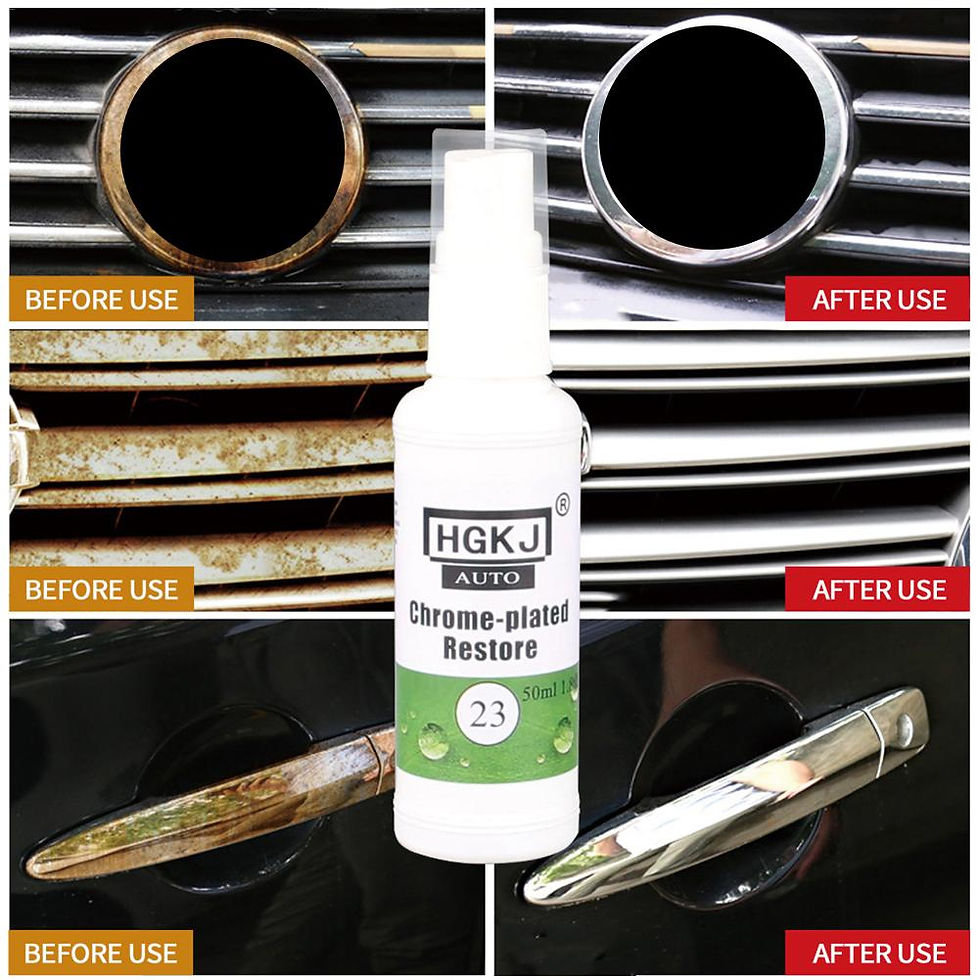 ภาพขนาดย่อ: Car Chrome Refurbishment Agent Car Standard Rust Refining Cleaning Agent Rust