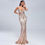 Thumbnail: Jazmyn Gold Sequin Gown