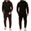 Thumbnail: 2 Piece Sets Hooded Sweatshirt+pants Pullover Hoodie Sportwear Suit Ropa Hombre