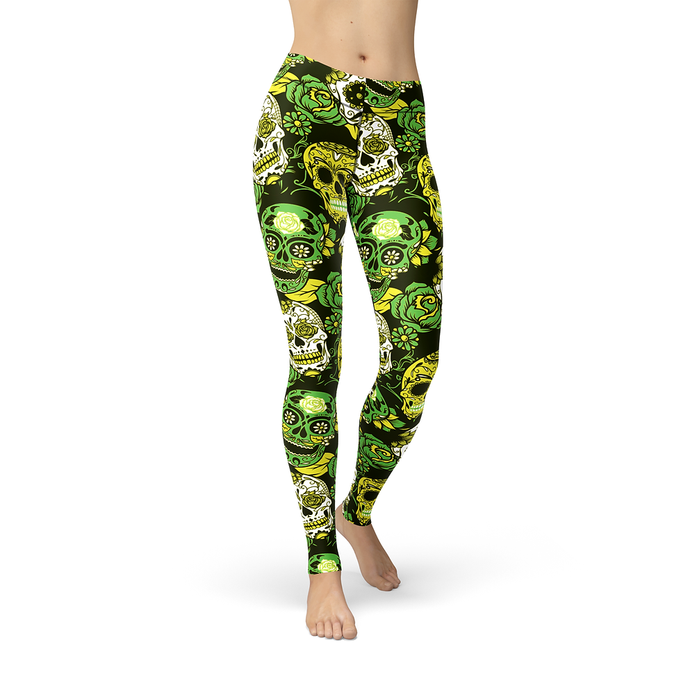 Thumbnail: Jean Green Sugar Skulls