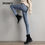 Miniatura: High-Waisted Women Denim Pencil Pants Female Skinny Jean Pants