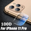 Thumbnail: 100D Camera Protection Glass for iPhone 11 12 Pro XS Max XR X Full