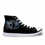 Thumbnail: Boy Vulcanize Shoes Men's High Top Shoes Cool Punk Skull Printing Canvas Shoe