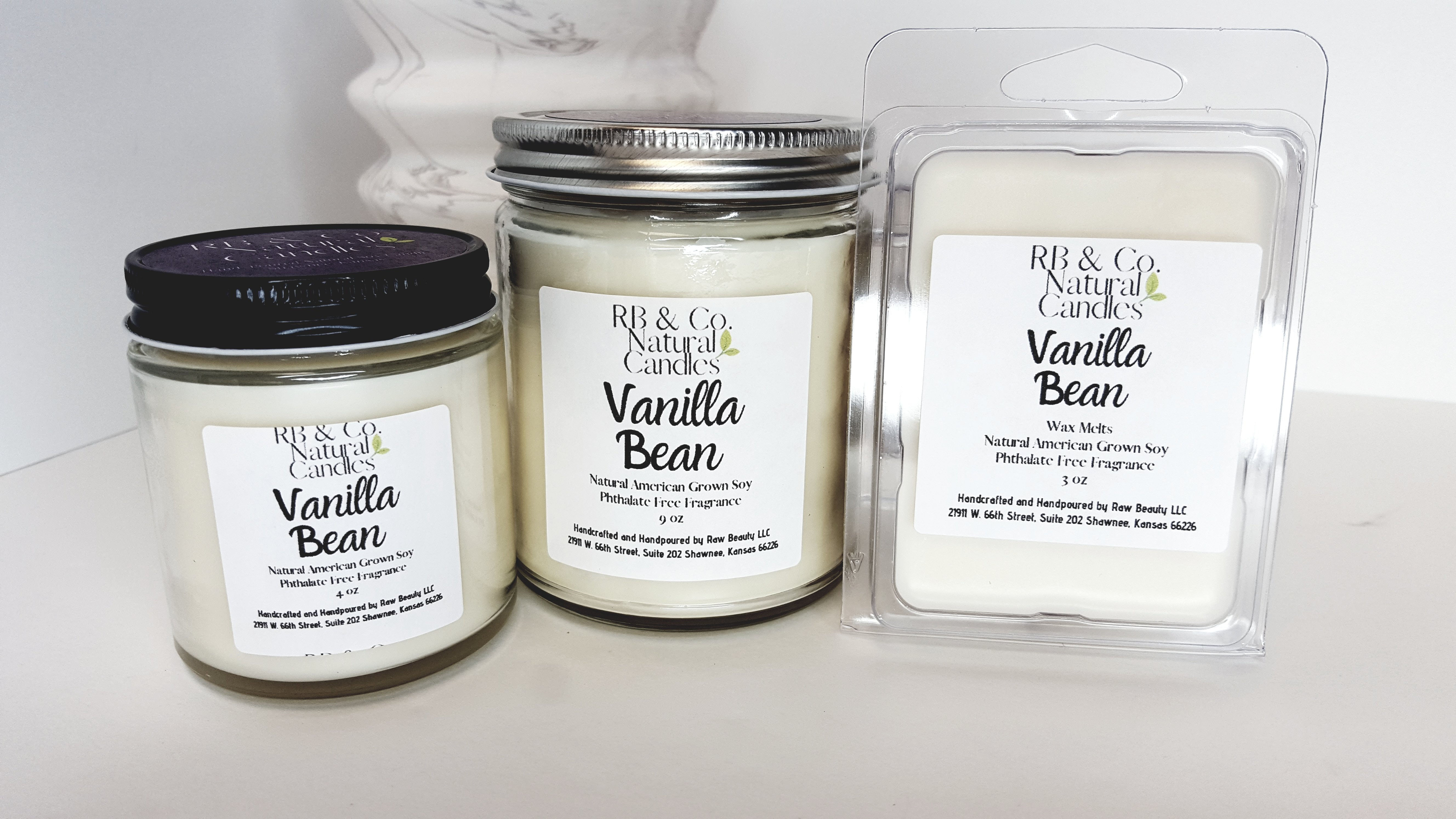 Vanilla Bean | Natural Soy Candle | Hand-Poured and Hand-Crafted