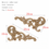Thumbnail: 1Pc Unique Natural Floral Wood Carved Wooden Figurines Crafts Corner Appliques