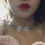 Thumbnail: Heart Chain Choker Necklace for Women Collar Goth Necklaces Aesthetic
