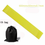 Thumbnail: 5 Colors Yoga Resistance Rubber Bands Indoor Outdoor Fitness Equipment 0.35mm