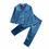 Thumbnail: Childrens Kids Pyjamas Silk Satin Tops Pant Autumn Winter Long Sleeve Sleepwear