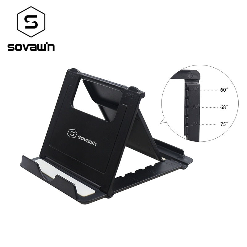 Thumbnail: Multi-Angle Adjust Portable Phone Lazy Holder Mount Universal Foldable