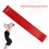 Thumbnail: 5 Colors Yoga Resistance Rubber Bands Indoor Outdoor Fitness Equipment 0.35mm