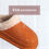 Thumbnail: Waterproof Non-Slip Home Slippers Winter Warm Home Women Indoor Cotton Non-Slips