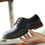 Thumbnail: Martins Leather Shoes Classic Fashion Winter Warm Snow Dr. Motorcycle Ankle