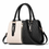 Thumbnail: Crossbody Pu Leather Black Soft Washed Messenger Flap Bag