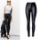 Thumbnail: 2020 Fashion Women Jeans,fitting High Waist Slim Skinny Woman Jeans,Faux Leather