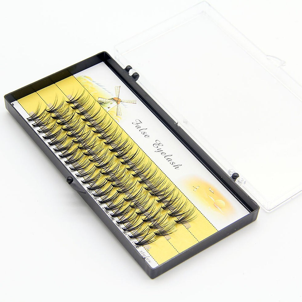 Thumbnail: 20D 30D Professional Makeup Individual Cluster EyeLashes Grafting Fake False