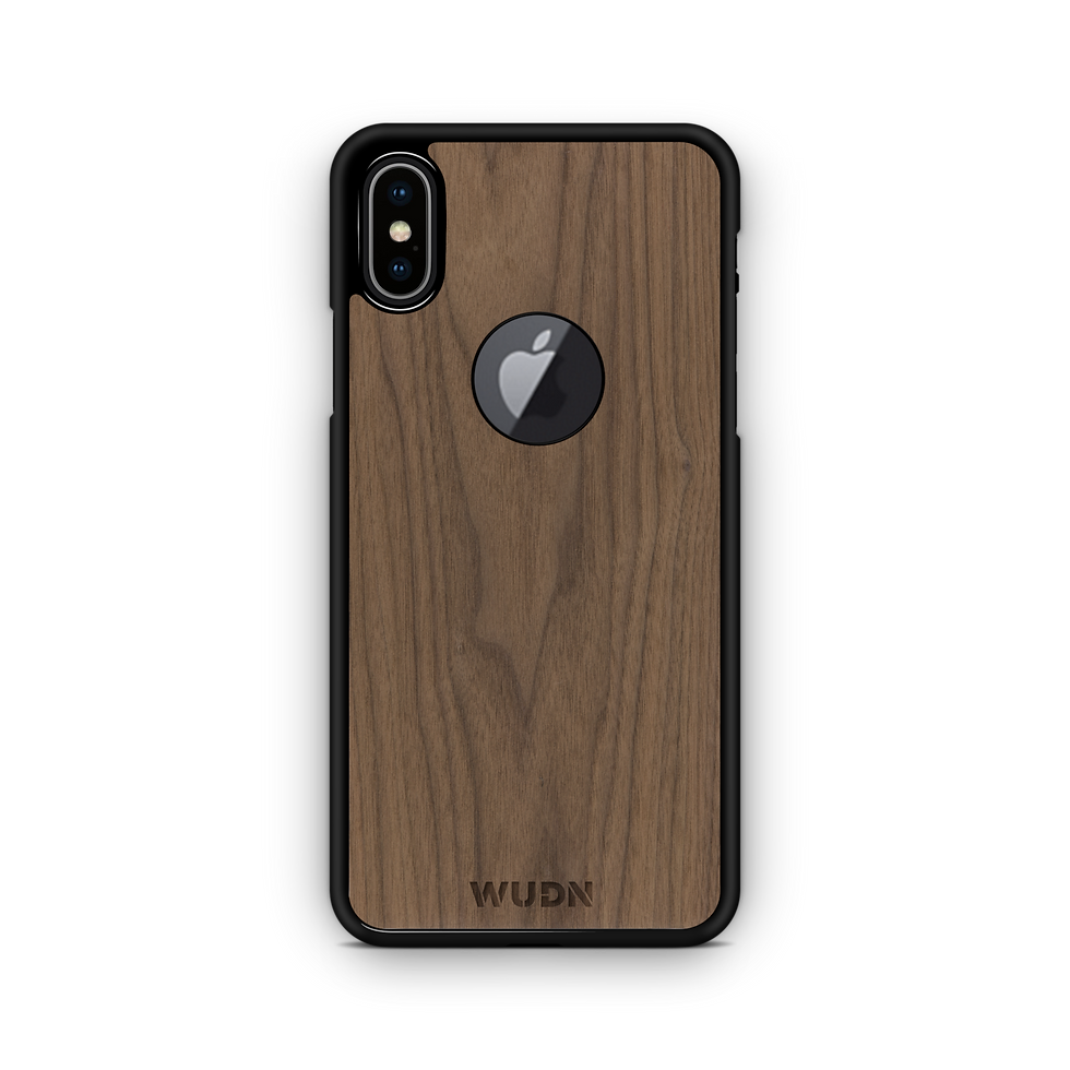 Thumbnail: Slim Wooden Apple Logo Cut-Out Case for iPhone