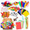 Miniatura: Colorful Plush Sticks Wool Pompoms Materials Kids DIY Montessori Craft Pipe Math
