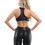 Thumbnail: Cortina Activewear Set - Leggings & Sports Bra - Black [MADE IN ITALY]