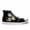 Thumbnail: Boy Vulcanize Shoes Men's High Top Shoes Cool Punk Skull Printing Canvas Shoe