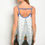 Thumbnail: Womens Ivory Blue Dress