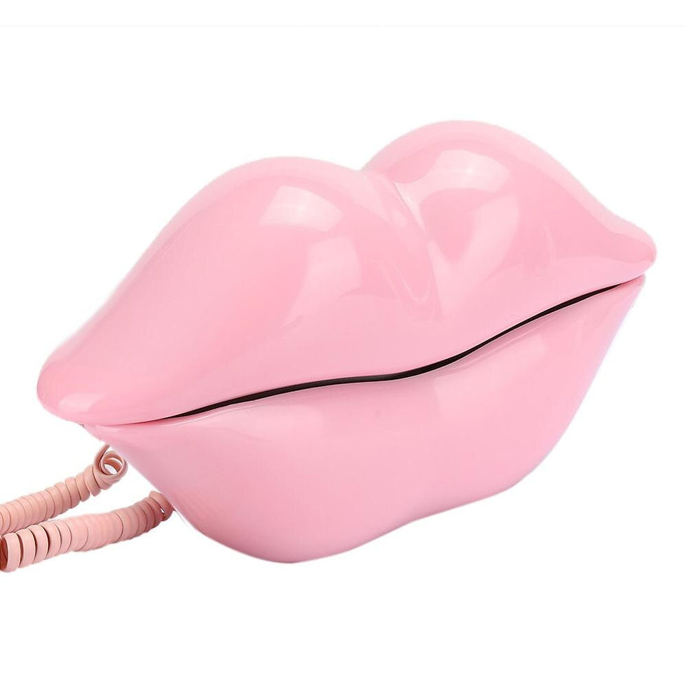 Thumbnail: Creative Lips Telephone Electroplate